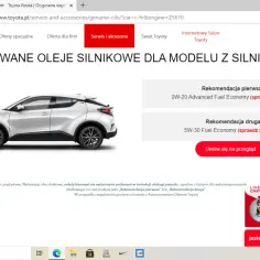 Jaki olej do toyoty c hr 1.8 hybrid? Sprawdź najlepsze opcje i specyfikacje